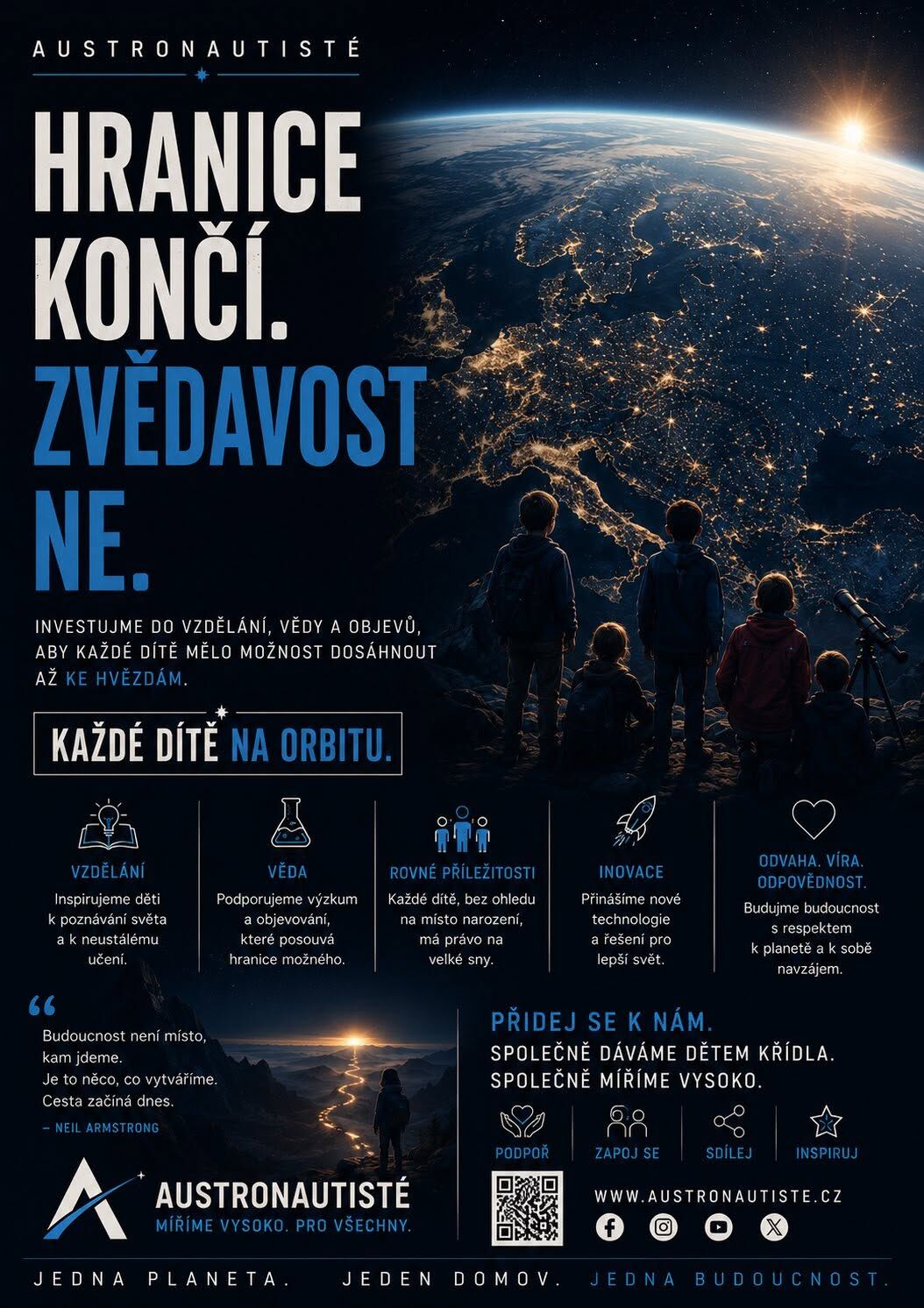 Hranice končí. Zvědavost ne.
