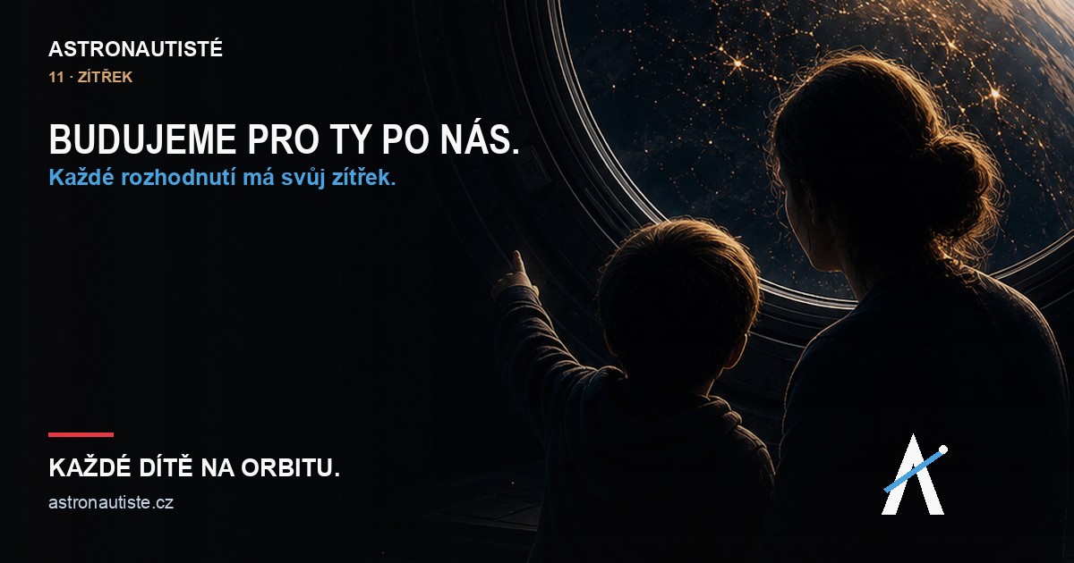 Astronautisté — Budujeme pro ty po nás.