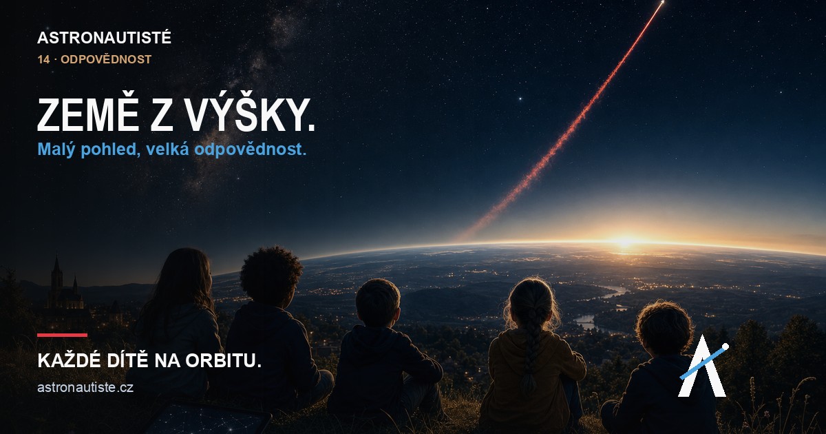 Astronautisté — Země z výšky.