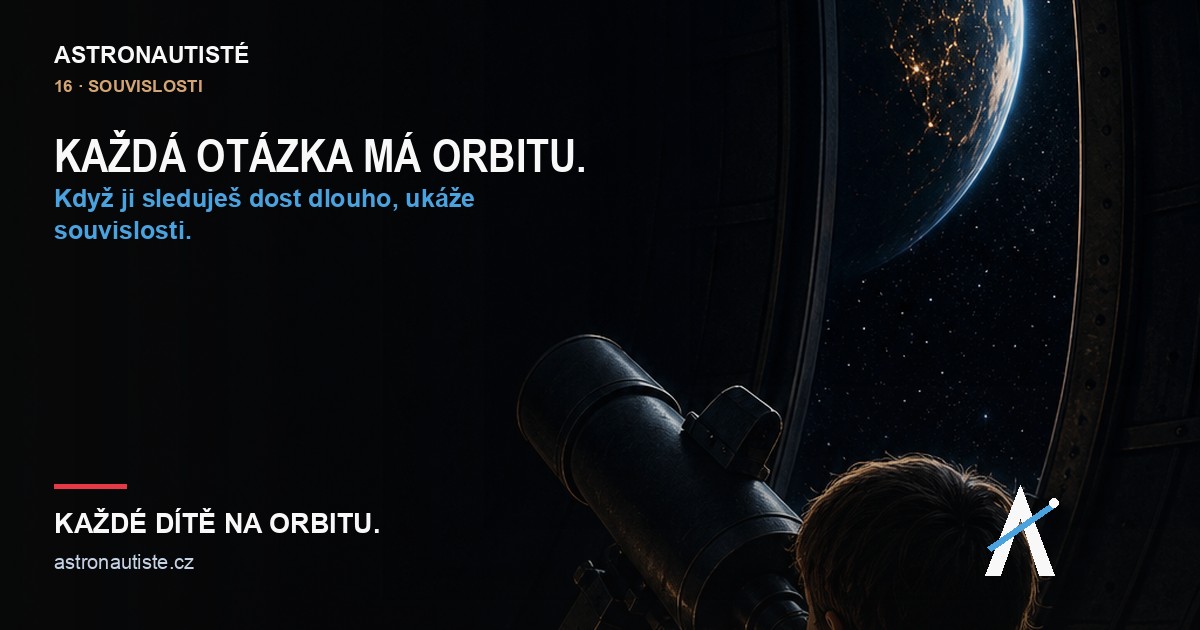 Astronautisté — Každá otázka má orbitu.