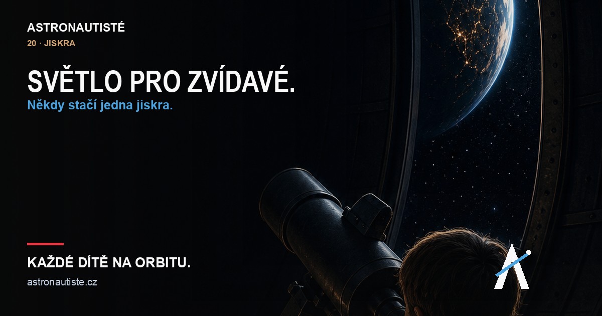 Astronautisté — Světlo pro zvídavé.